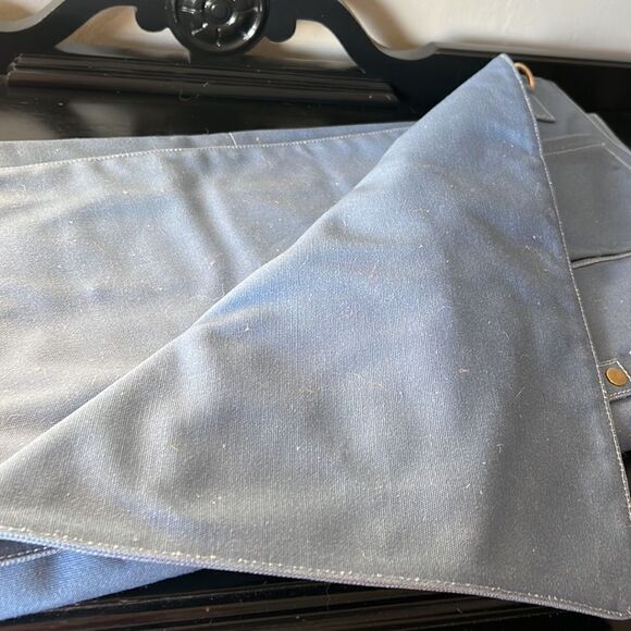 Blue canvas hanging organizer - Picture 3 of 7